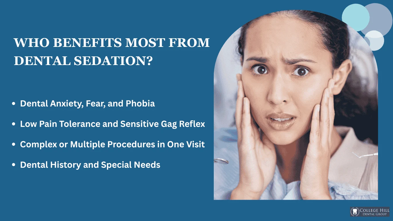 Ideal Candidates Who Benefits Most from Sedation Dentistry